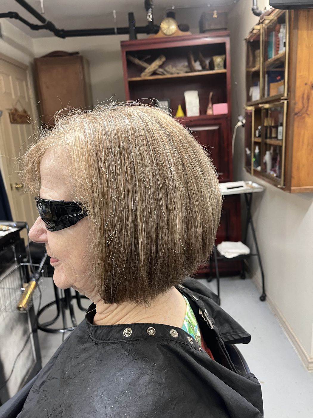 Finished cut and style at Hair Barn, Tyler TX