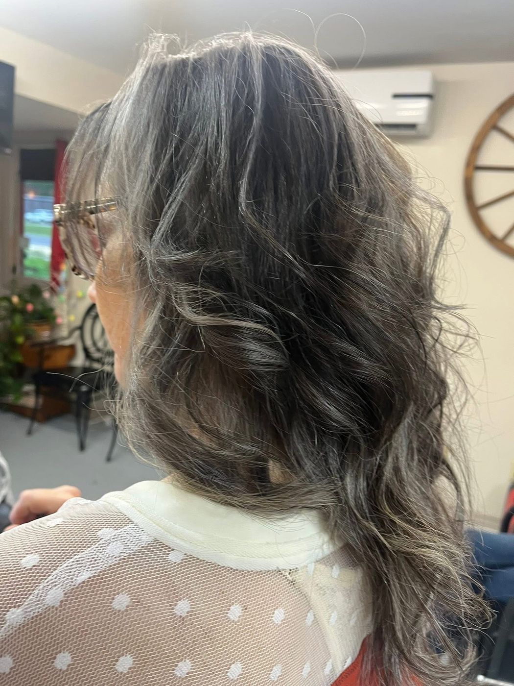 Cut and styling at Hair Barn in Tyler, Texas